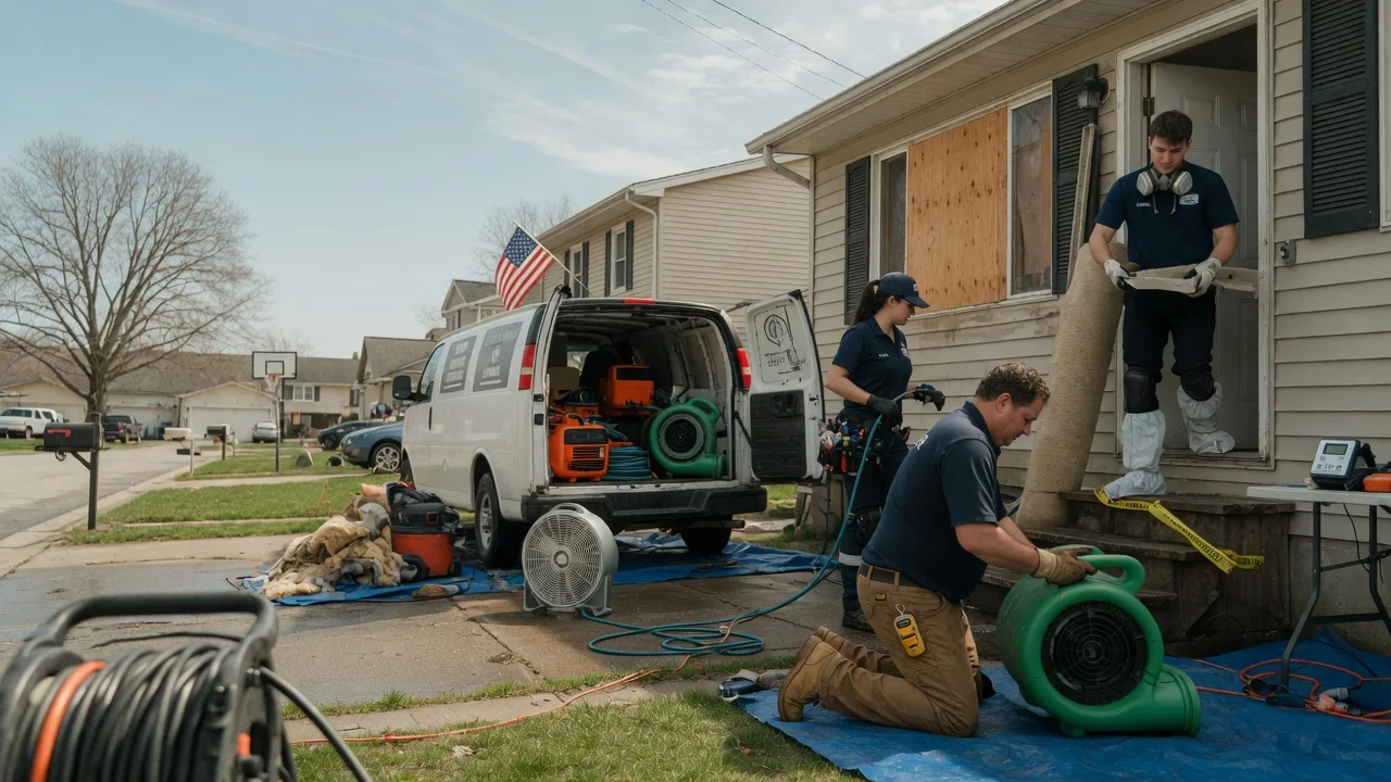 Water Damage Restoration in Martin, MI near me